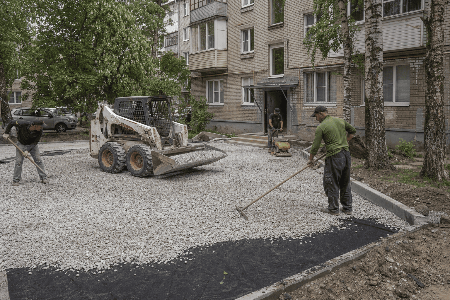 Асфальтирование дворов